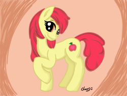 Size: 2048x1536 | Tagged: safe, artist:galaxyotter77, apple bloom, adult, alternate cutie mark, cutie mark, older, smiling