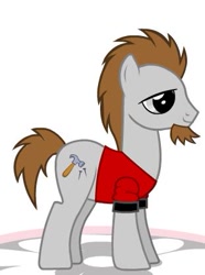 Size: 311x417 | Tagged: safe, derpibooru import, pony creator, joel robinson, mystery science theater 3000, ponified