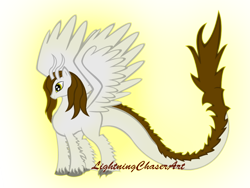 Size: 900x675 | Tagged: safe, artist:lightningchaserart, derpibooru import, oc, oc only, dracony, dragon, original species, pony, crossbreed