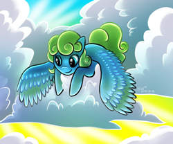 Size: 600x500 | Tagged: safe, artist:haunthid, derpibooru import, oc, oc only, pegasus, pony, pegasus oc, wings