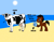 Size: 996x780 | Tagged: safe, derpibooru import, oc, oc only, oc:bob, cow, beach, disease not alicorn, milk, udder