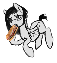 Size: 640x704 | Tagged: safe, artist:1eg, derpibooru import, edit, oc, oc only, food, not porn, sandwich, sandwich censorship