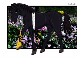 Size: 2856x2142 | Tagged: safe, artist:terra-strife, derpibooru import, horse, bleach (manga), hoers, ponified, soi fon, solo