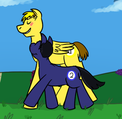 Size: 480x468 | Tagged: safe, artist:plaguehere, derpibooru import, doze, homestuck, itchy (homestuck), ponified, the felt