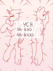 Size: 6000x8000 | Tagged: safe, artist:xcinnamon-twistx, oc, pony, auction, body pillow, body pillow design, commission, pillow, pillowcase, your character here