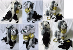 Size: 5680x3872 | Tagged: safe, artist:rens-twin, derpibooru import, zecora, zebra, irl, nightmare night, photo, plushie, solo