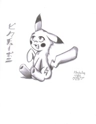 Size: 1024x1327 | Tagged: safe, artist:xcesskinavira, derpibooru import, pikachu, pokémon, ponified