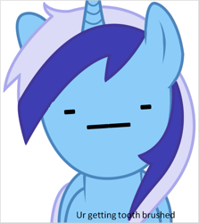 Size: 761x852 | Tagged: safe, derpibooru import, minuette, exploitable meme, forced meme, text, ur getting meme