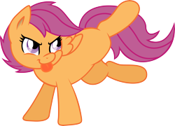 Size: 6825x4906 | Tagged: safe, artist:deadparrot22, artist:joey darkmeat, derpibooru import, scootaloo, absurd resolution, solo