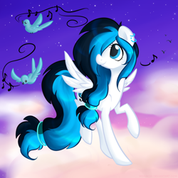 Size: 900x900 | Tagged: safe, artist:miss-bow, oc, oc only, pegasus, pony, pegasus oc, wings