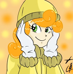 Size: 1261x1275 | Tagged: safe, artist:frankaraya, derpibooru import, carrot top, golden harvest, humanized, solo