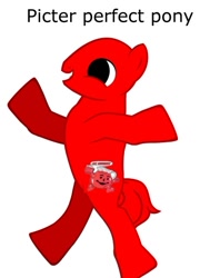 Size: 392x519 | Tagged: safe, derpibooru import, oc, oc only, pony creator, kool-aid, kool-aid man, misspelling, pun