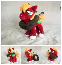 Size: 1187x1258 | Tagged: safe, artist:spark-strudel, big macintosh, earth pony, pony, irl, male, photo, plushie, stallion