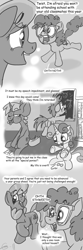 Size: 800x2400 | Tagged: safe, artist:gavalanche, cheerilee, snails, snips, sweetie belle, twist, comic, comic sans, everypony poops, sweetiedumb