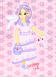 Size: 1217x1668 | Tagged: safe, artist:blacklynx-chan, derpibooru import, sweetie belle, humanized, solo