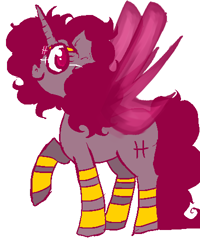 Size: 400x500 | Tagged: safe, artist:squiddleydolphin, derpibooru import, feferi peixes, homestuck, ponified