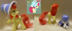 Size: 1098x480 | Tagged: safe, apple bloom, pony, custom, irl, photo, toy