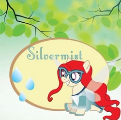 Size: 414x411 | Tagged: safe, artist:kimomo, derpibooru import, twist, disney fairies, fairy, fairy wings, glasses, nightmare night, silvermist, wings