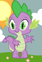 Size: 312x462 | Tagged: safe, artist:xcosmo, derpibooru import, spike, dragon, male, ms paint, solo