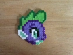 Size: 960x720 | Tagged: safe, artist:pikafrogbro, spike, dragon, craft, perler, photo