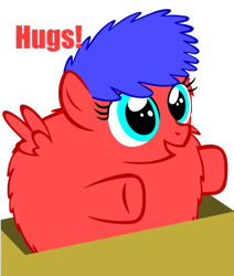 Size: 900x1059 | Tagged: safe, artist:bronyboy, fluffy pony, box, cute, fluffy pony original art