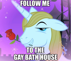 Size: 420x360 | Tagged: safe, derpibooru import, prince blueblood, /mlp/, image macro, meme