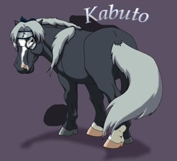 Size: 1024x931 | Tagged: safe, artist:wstopdeck, derpibooru import, kabuto yakushi, naruto, simple background, text