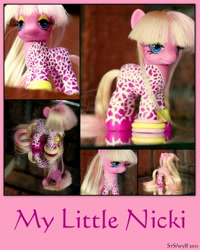 Size: 1024x1280 | Tagged: safe, artist:wylf, derpibooru import, custom, doll, irl, nicki minaj, photo, toy