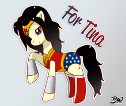 Size: 1536x1290 | Tagged: safe, artist:bwpastel, ponified, simple background, white background, wonder woman