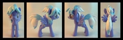 Size: 1132x373 | Tagged: safe, artist:krowzivitch, derpibooru import, cloudchaser, pony, custom, irl, photo, sculpture, solo