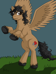 Size: 1000x1333 | Tagged: safe, derpibooru import, oc, oc only, pegasus, pony, author:mbs, wings