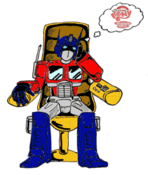 Size: 1000x1186 | Tagged: safe, derpibooru import, barely pony related, optimus prime, simple background, transformers, white background