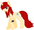 Size: 467x409 | Tagged: safe, artist:mangotwizzlers, derpibooru import, crossover, erza scarlett, fairy tail, female, mare, ponified