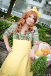 Size: 427x640 | Tagged: safe, artist:emulux, derpibooru import, carrot top, golden harvest, human, cosplay, irl, irl human, photo, solo