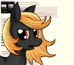 Size: 1024x896 | Tagged: safe, artist:zirbronium, derpibooru import, oc, oc only, oc:incendia, pony, unicorn, fanfic:antipodes, 4chan, fanfic, solo