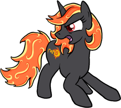 Size: 520x464 | Tagged: safe, derpibooru import, oc, oc only, oc:incendia, pony, unicorn, fanfic:antipodes, fanfic, solo