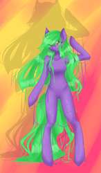 Size: 2177x3737 | Tagged: safe, artist:mscootaloo, derpibooru import, gak, gakpony, request