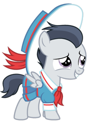 Size: 751x1065 | Tagged: safe, artist:katnekobase, artist:xcinnamon-twistx, rumble, pegasus, clothes, colt, crossdressing, cute, dress, embarrassed, male, rumblebetes, simple background, solo, transparent background