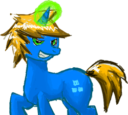 Size: 372x334 | Tagged: artist needed, safe, oc, oc only, pony, unicorn, rushalike, sugar rush