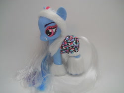 Size: 900x675 | Tagged: safe, artist:tiellanicole, pony, abbey bominable, crossover, custom, irl, monster high, photo, solo, toy