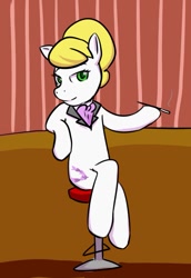 Size: 559x813 | Tagged: artist needed, safe, derpibooru import, dainty dove, cigarette, cigarette holder, fancy ponies doing fancy things, solo