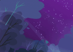 Size: 704x510 | Tagged: safe, screencap, scootaloo, sleepless in ponyville, animated, leaves, scared, solo, tree, wind