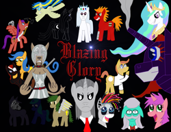 Size: 1600x1234 | Tagged: safe, artist:thelordofdust, derpibooru import, oc, oc only, blazing glory, fanfic, obsession is magic