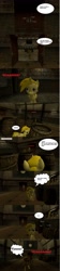 Size: 1366x6068 | Tagged: safe, derpibooru import, oc, oc only, oc:robinmane, 3d, amnesia the dark descent, comic, gmod, stephano