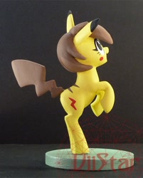 Size: 600x747 | Tagged: safe, artist:viistar, derpibooru import, pikachu, irl, photo, pokémon, ponified, ponychuu, sculpture