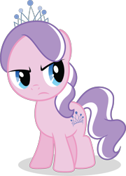 Size: 2815x3919 | Tagged: safe, artist:felix-kot, derpibooru import, diamond tiara, pony, female, filly, simple background, transparent background, vector