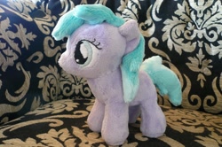 Size: 1536x1020 | Tagged: safe, artist:navkaze, derpibooru import, aura (character), filly, irl, photo, plushie, solo