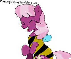 Size: 1280x1067 | Tagged: safe, artist:pinkiepiestyle, derpibooru import, cheerilee, 30 minute art challenge, cheeribee, costume