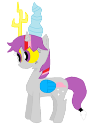 Size: 468x620 | Tagged: safe, artist:lorettafox, derpibooru import, oc, oc only, oc:eris, draconequus, hybrid, interspecies offspring, offspring, parent:discord, parent:twilight sparkle, parents:discolight, solo