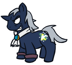 Size: 483x438 | Tagged: safe, artist:nidote-the-nidoran, derpibooru import, ace attorney, crossover, manfred von karma, parody, perfection, ponified, prosecutor